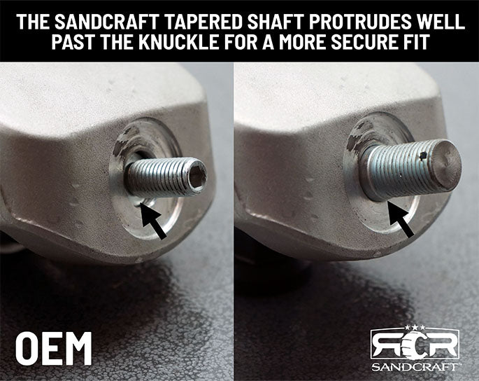 Sandcraft Lower Ball Joints for 2022+ Polaris RZR Pro R / Turbo R