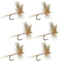 Light Cahill Classic Trout Dry Fly Fishing Fly - 6 Flies Size 14