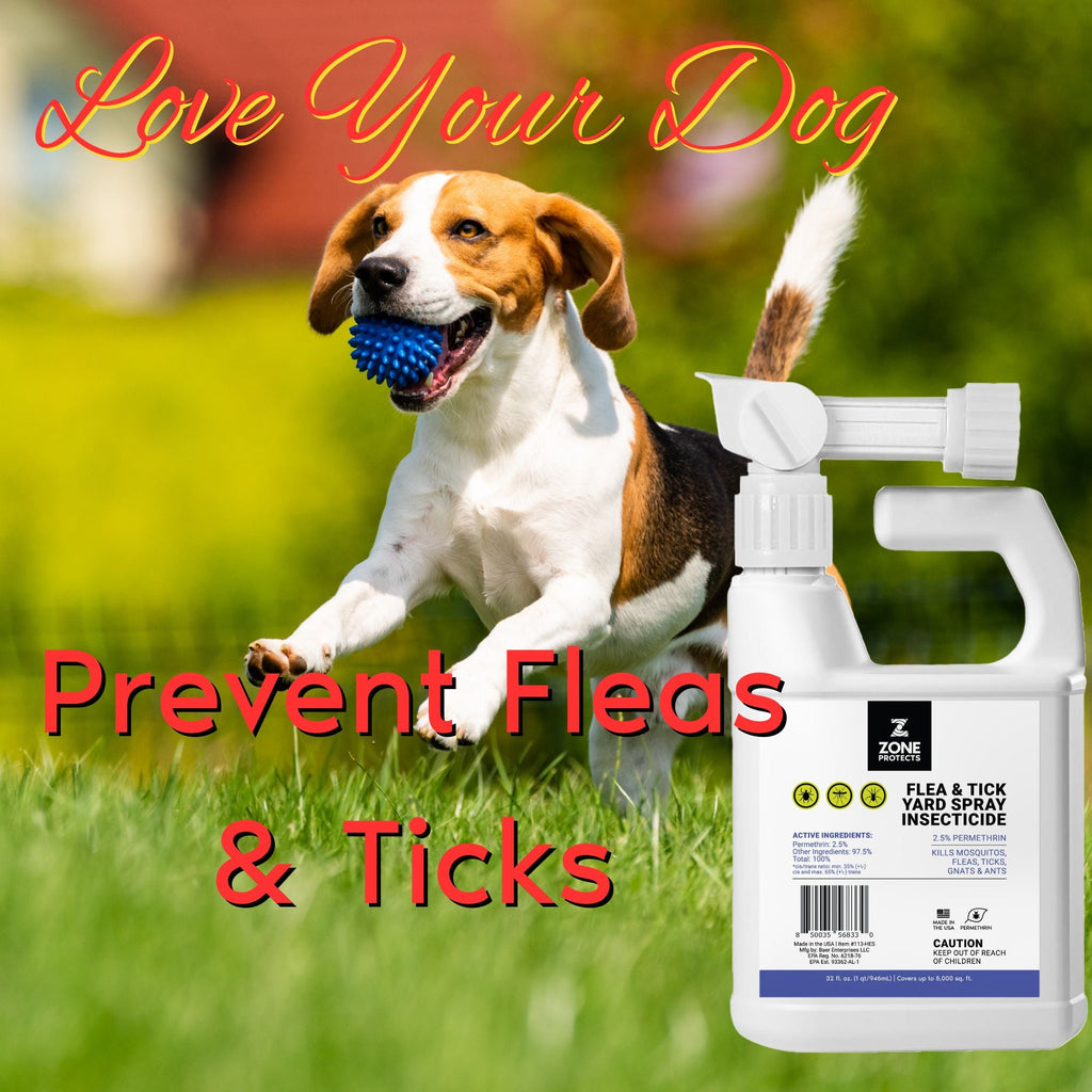 Flea and Tick Yard Spray Insecticide Hose End Sprayer
