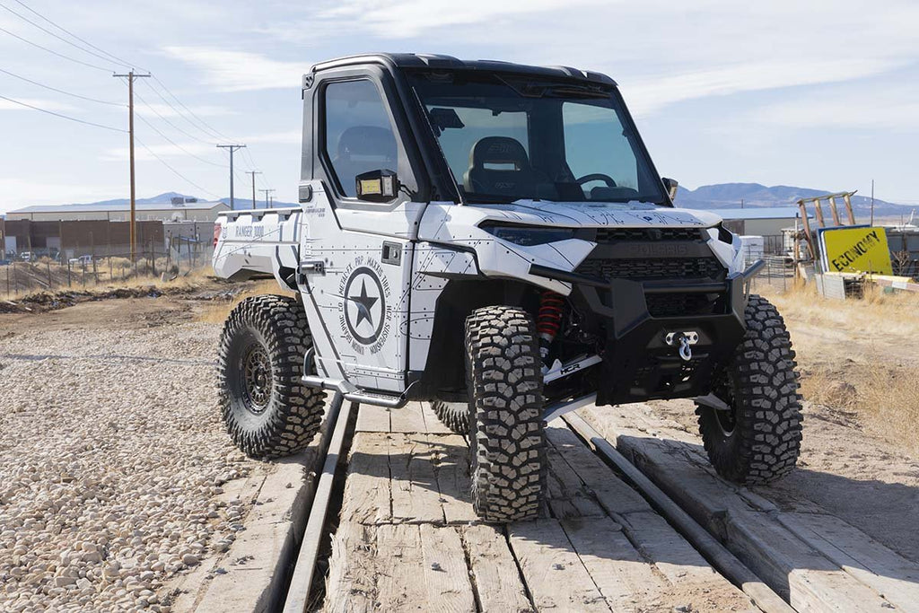 POLARIS RANGER (2021-2022) +2" FORWARD HIGH CLEARANCE FRONT A-ARM KIT AND HIGH CLEARANCE REAR A-ARMS BOTH WITH BUILT IN LIFT - RAN-05321