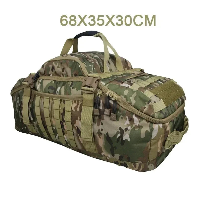 60L/80L Tactical Backpack for Hiking and Camping