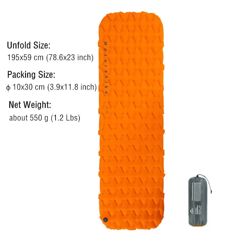 Sleeping bed Camping Air Mattress Ultralight Waterproof