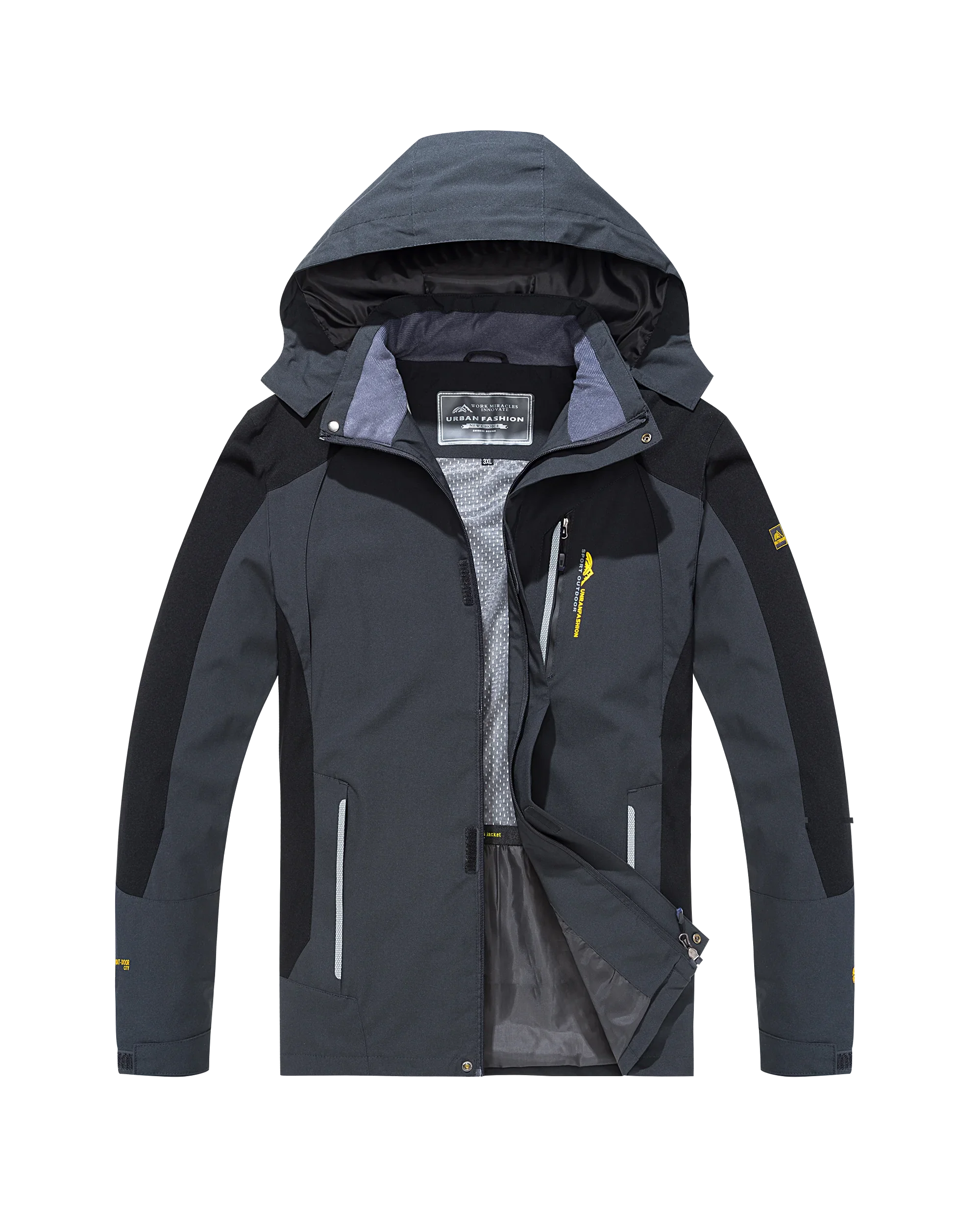 Stay Dry  Stay Warm  Windproof Hiking Jacket