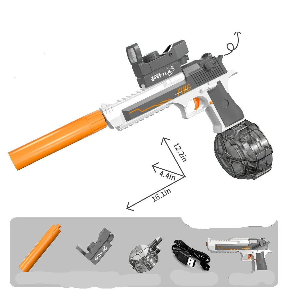 Summer Fun Electric Water Gun for Outdoor Play
