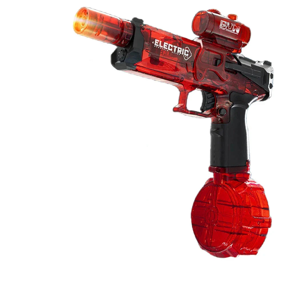 Summer Fun Unleashed Automatic Water Gun with Colorful Lights
