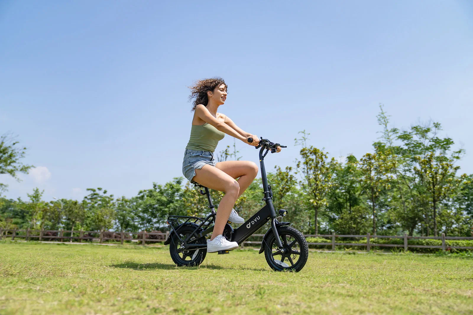 eBike Boys DYU-C3 Folding Electric Bike - Compact Aluminum Design