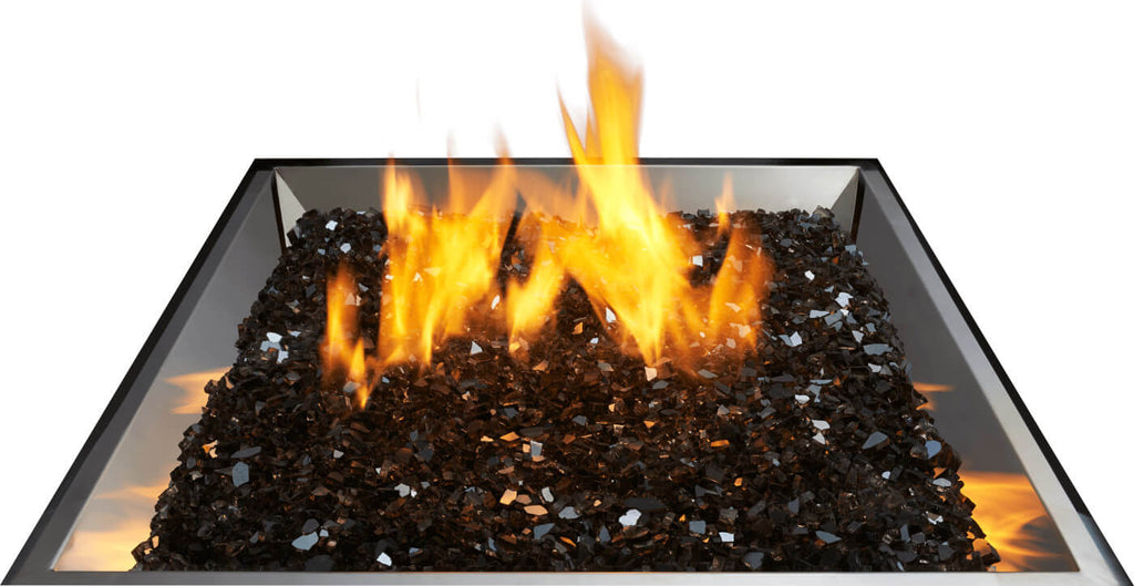 Patio Elegance St. Tropez Fire Table – Square Patioflame Table