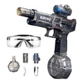 Summer Fun Unleashed Automatic Water Gun with Colorful Lights