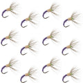 Grave Digger Sakasa Kebari - 12 Tenkara Flies - Size 14