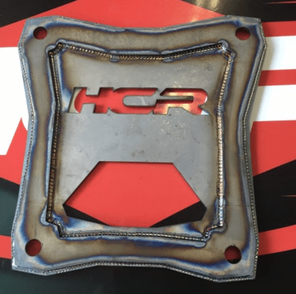 HCR Racing Polaris RZR XP 1000 Heavy Duty Back Plate Bolt-on