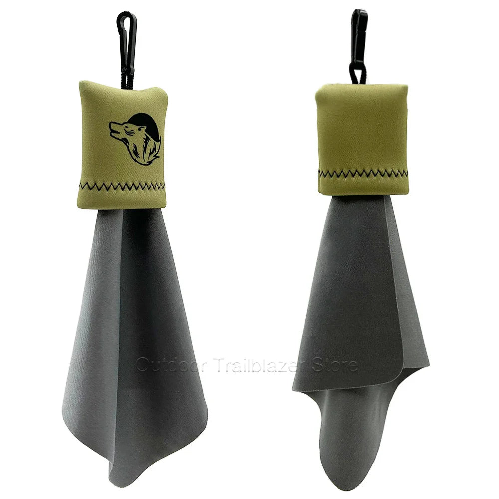 Tactical Microfiber Lens Cloth with Storage Bag