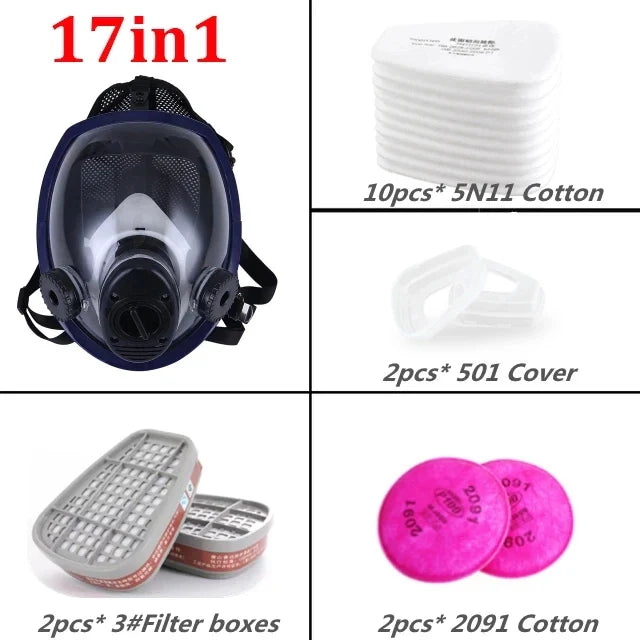 Full face respirator Gas Mask tactical-survival