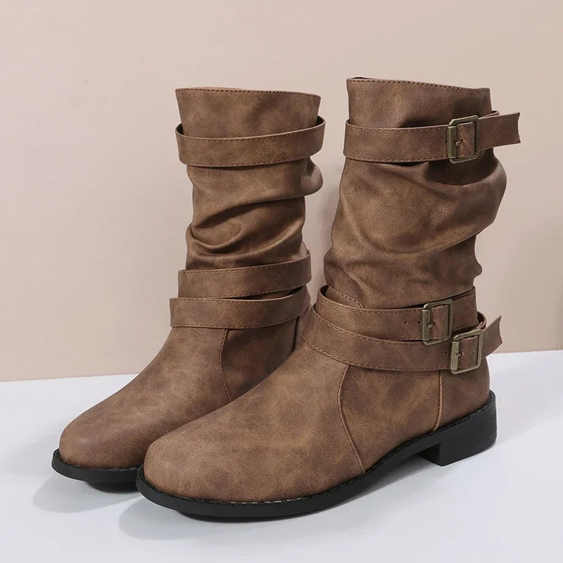 Women's Retro Boots  Autumn/Winter  Plus Sizes