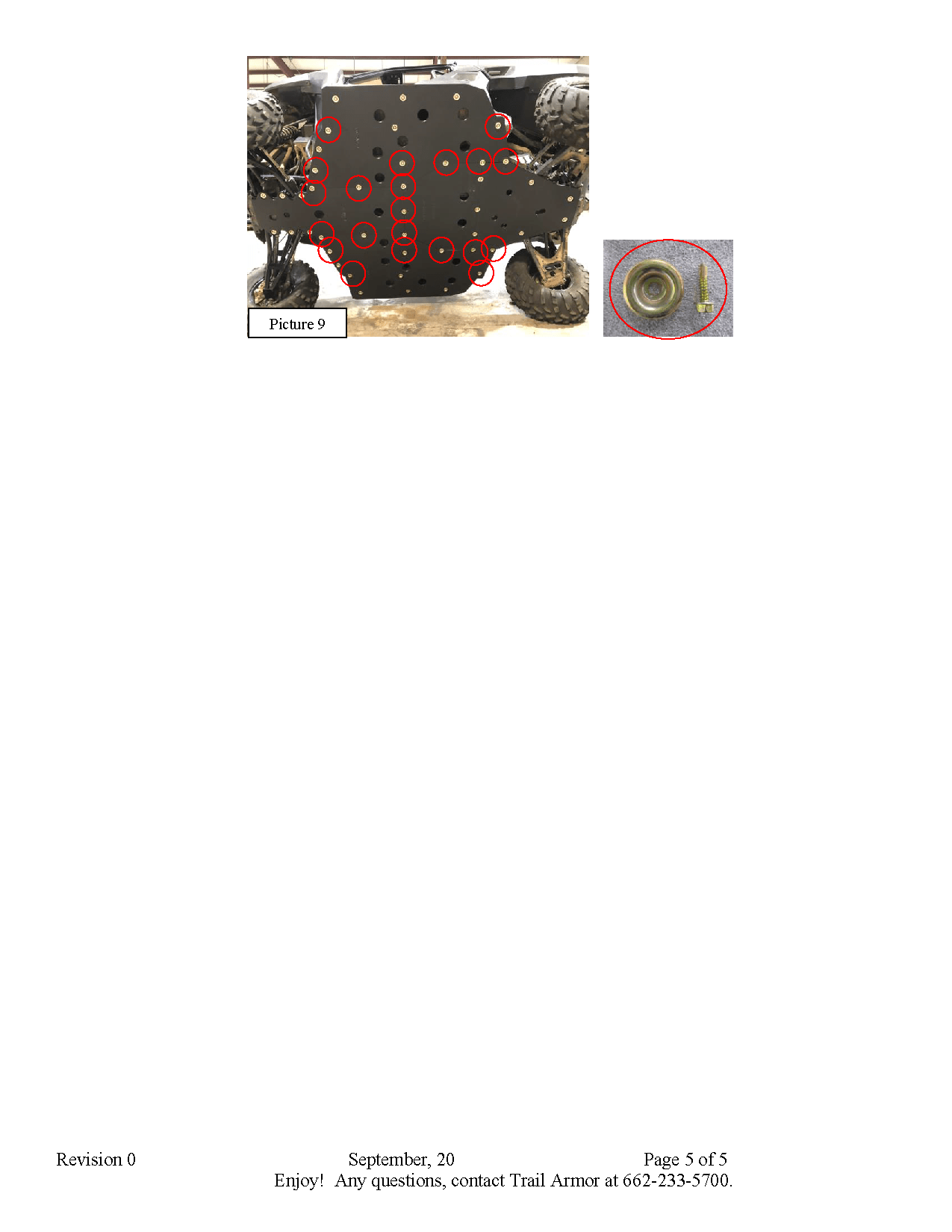 Trail Armor Full Skids Plate for 2020 Polaris Ranger 1000