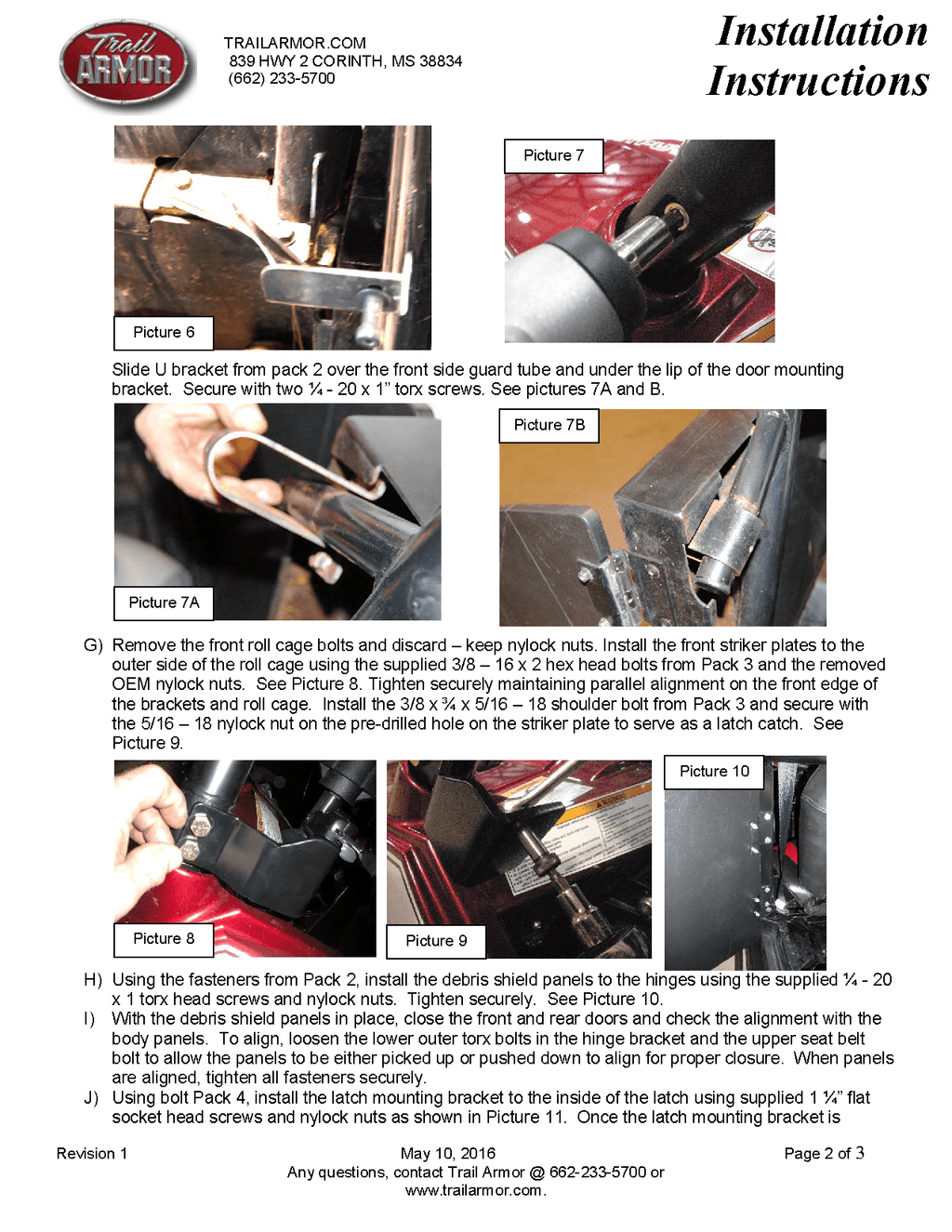 Trail Armor GenX Doors Success for 2014 Polaris RZR4 800 / RZR4 XP 900