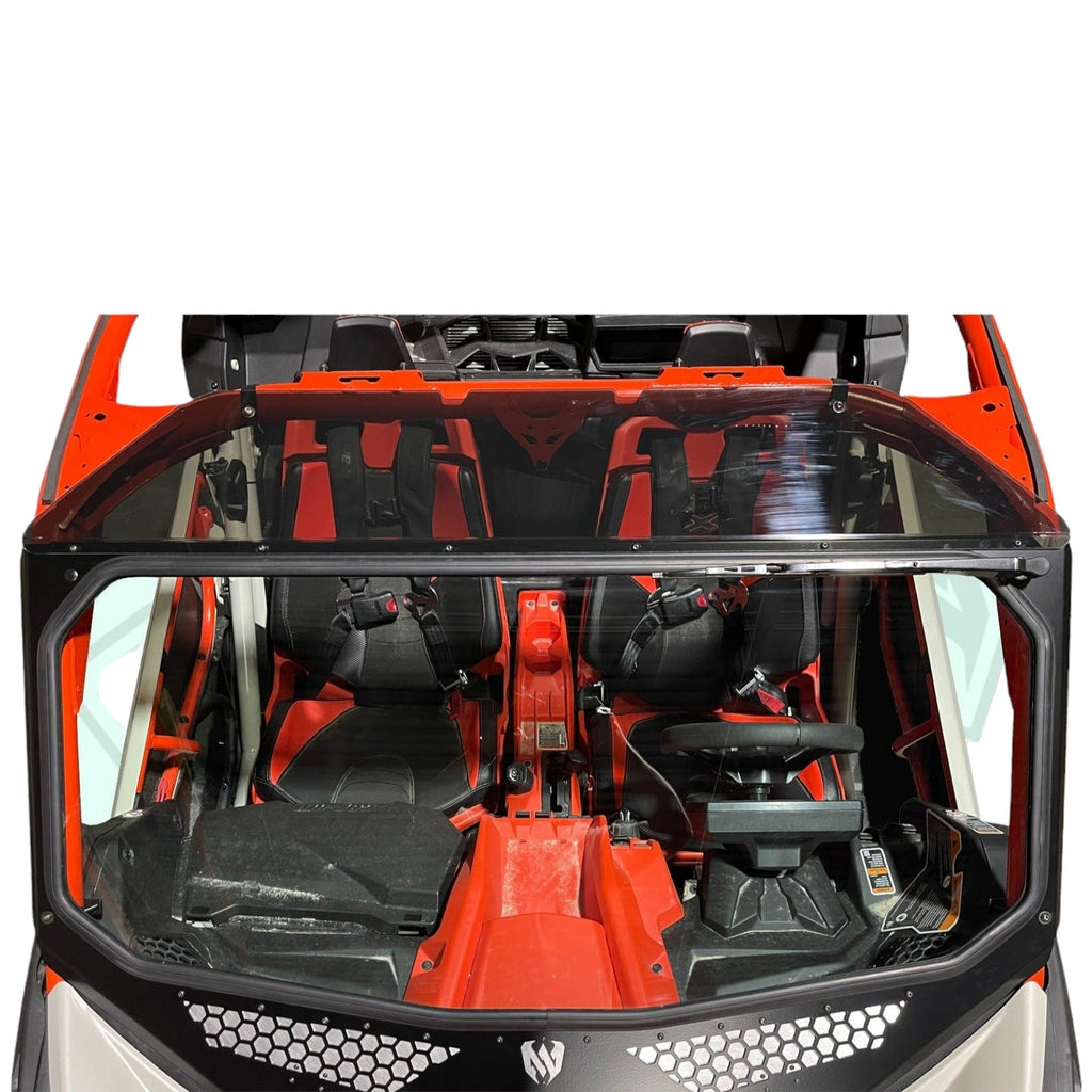 Moto Armor Maverick X3 Vented Full Glass Windshield
