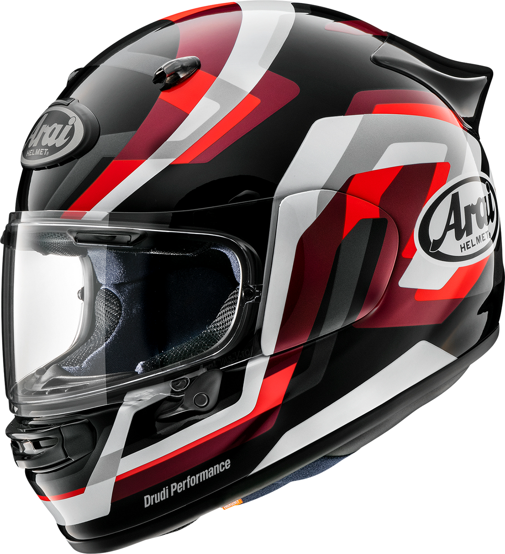 ARAI HELMETS, ARAI HELMETS Contour-X Snake Helmet - Red, Small (Part No. 0101-16068)