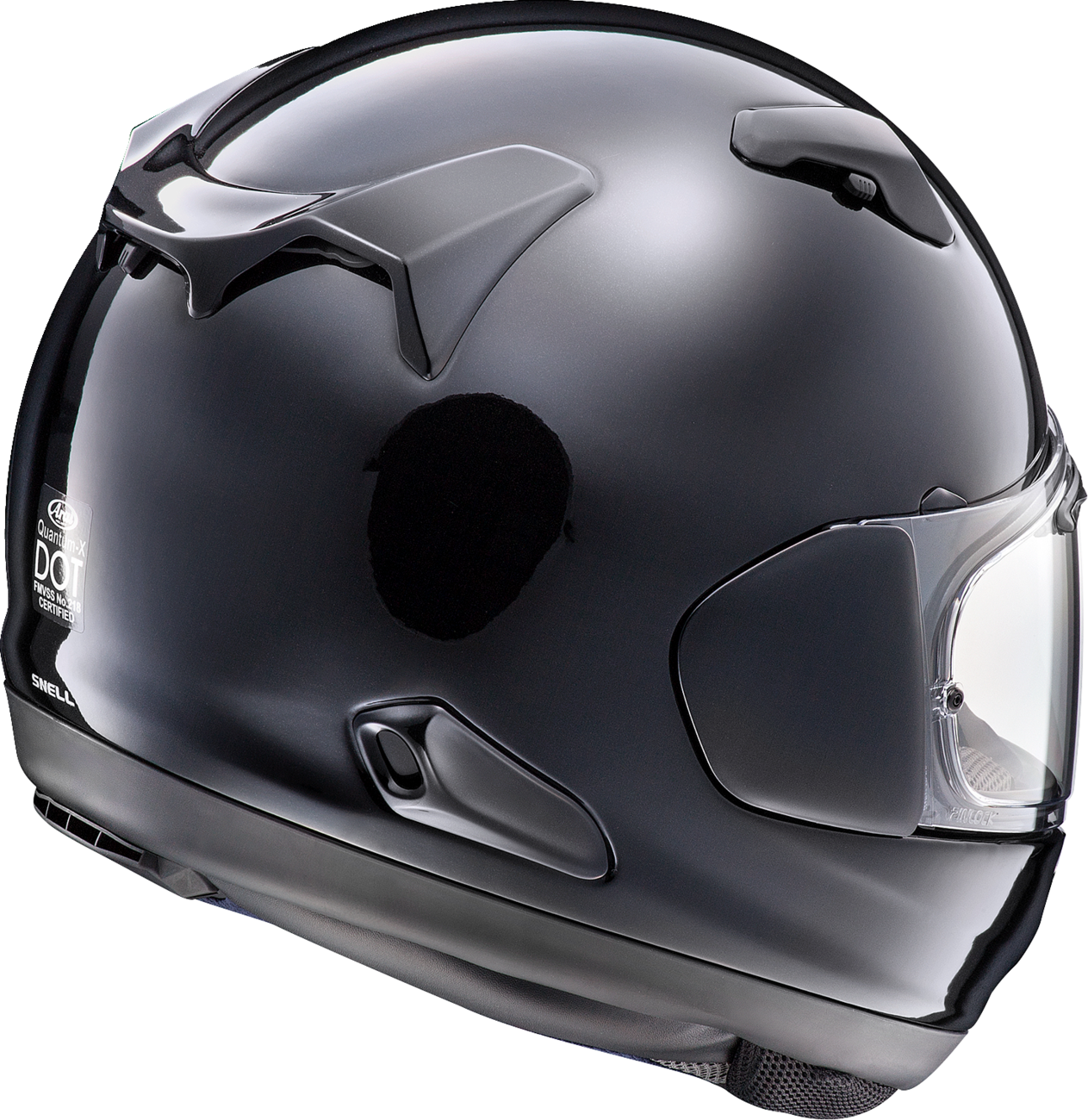 ARAI HELMETS, ARAI Helmets Quantum-X Pearl Black Helmet - Medium 0101-17536
