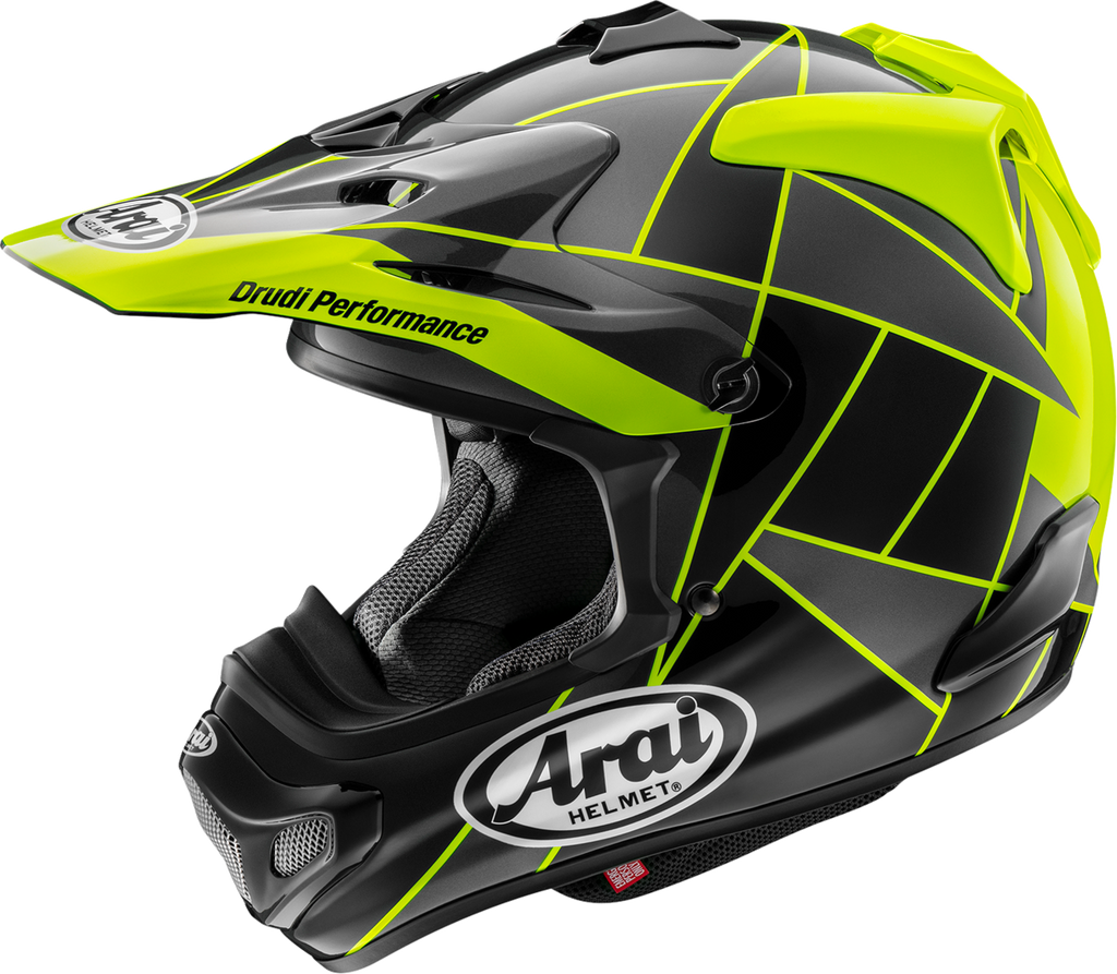 ARAI HELMETS, ARAI Helmets VX-Pro4 Helmet - Fragment Yellow Medium (Part No. 0110-9528)