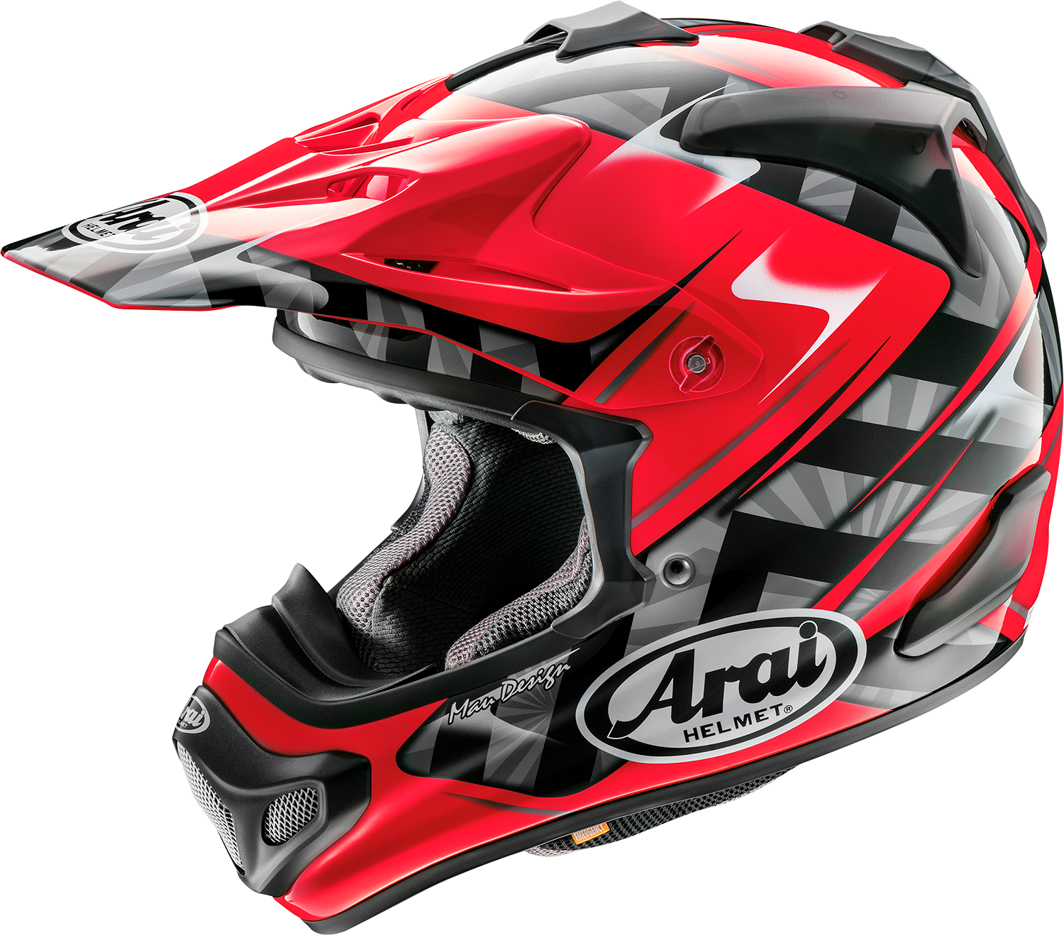 ARAI HELMETS, ARAI Helmets VX-Pro4 Scoop Helmet - Red, XS - Part Number 0110-8191