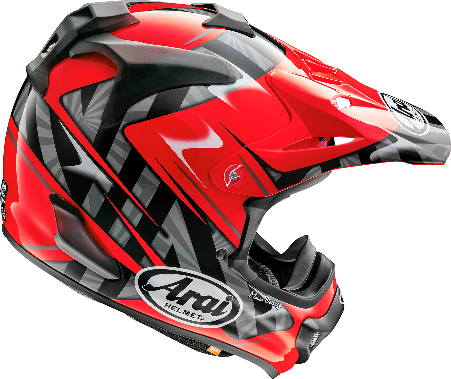 ARAI HELMETS, ARAI Helmets VX-Pro4 Scoop Helmet - Red, XS - Part Number 0110-8191