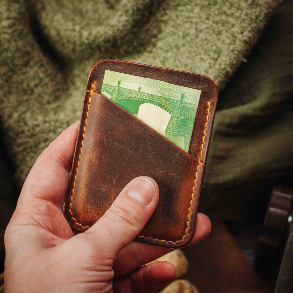 Pirate Goods Boatswain v3 Slim Wallet – Minimalist Leather EDC Card Holder