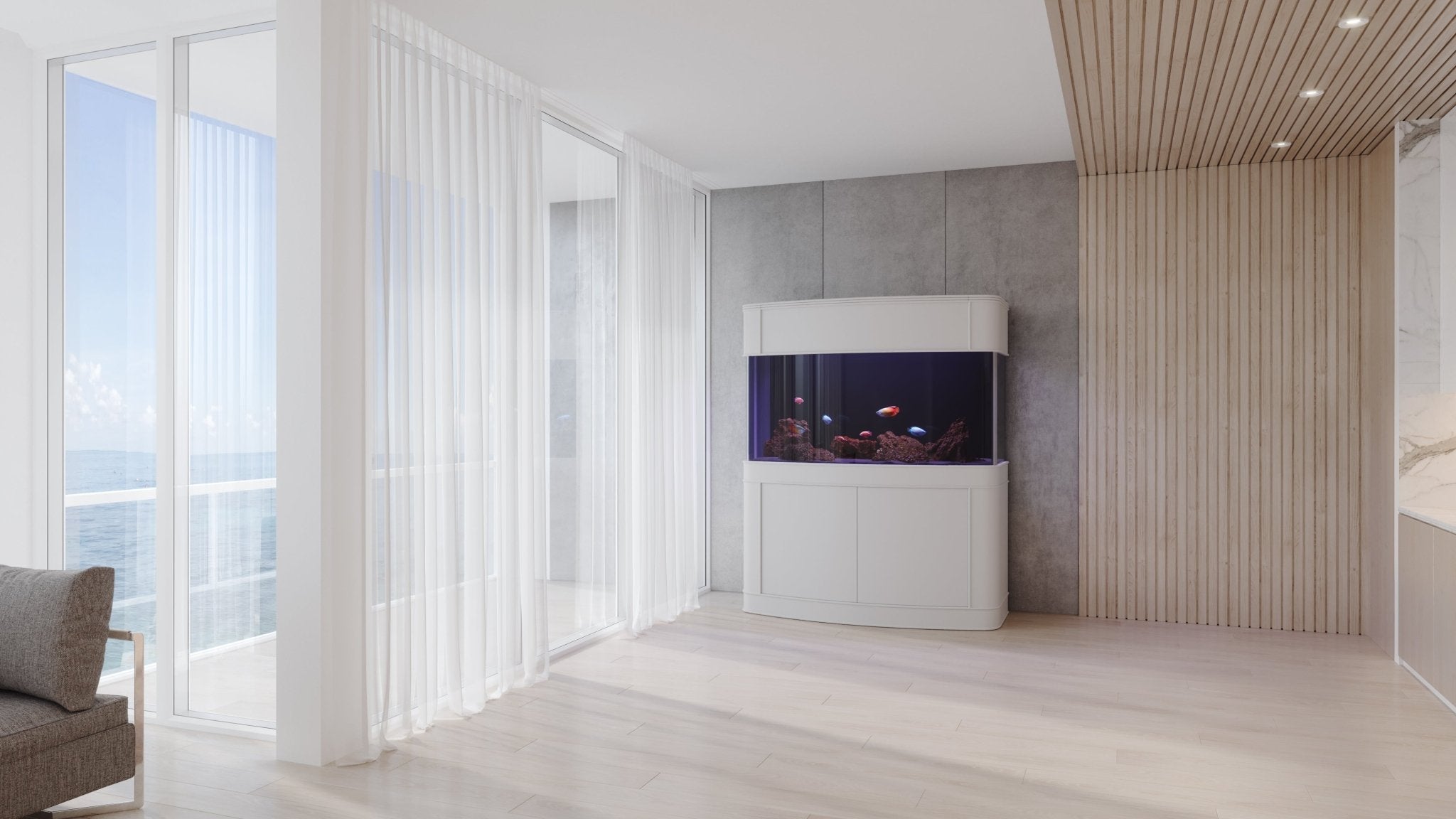 Glass Bowfront