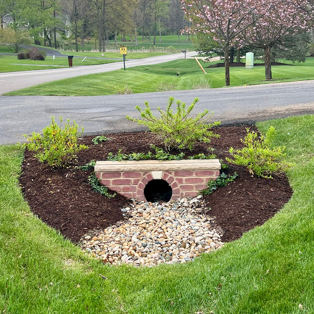 Prefabricated Concrete (GFRC) Culvert Covers - Brickyard Bridge