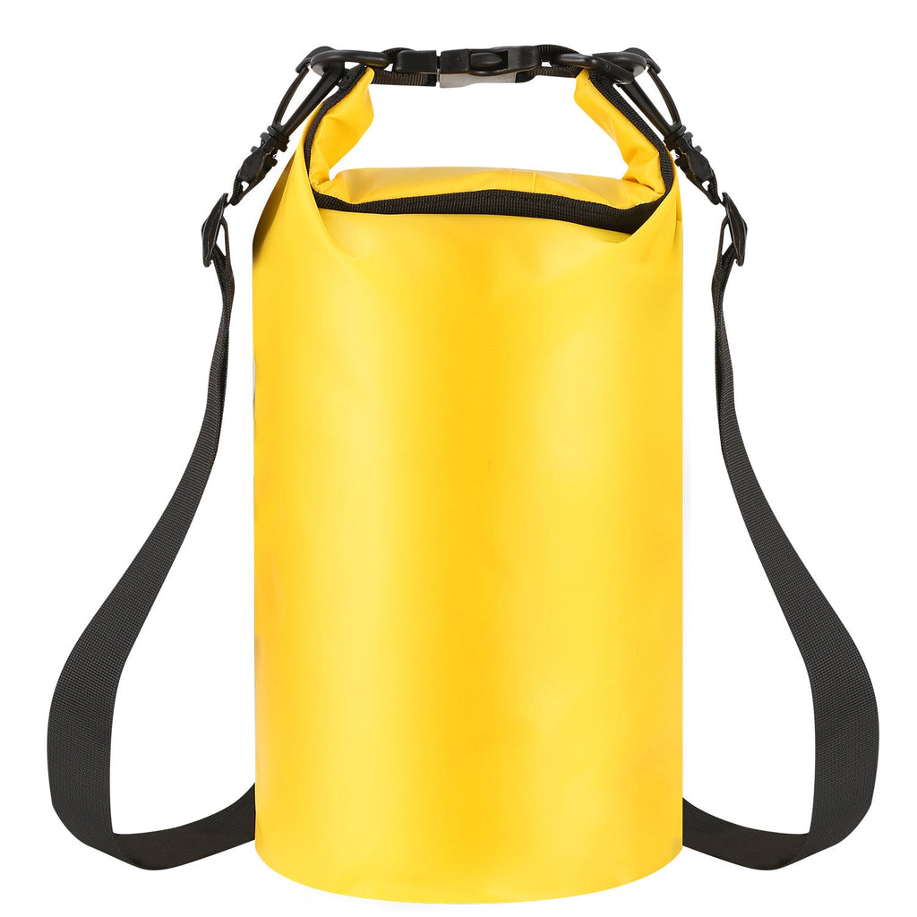 Waterproof Dry Bag Roll Top Dry Storage Backpack Keep Gear Dry w/ Detachable Shoulder Strap for Kayaking Rafting Boating Beach Swimming