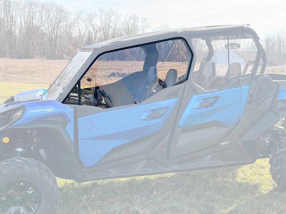Spike Powersports Venting Polycarbonate Upper Doors Kit for Can-Am Commander