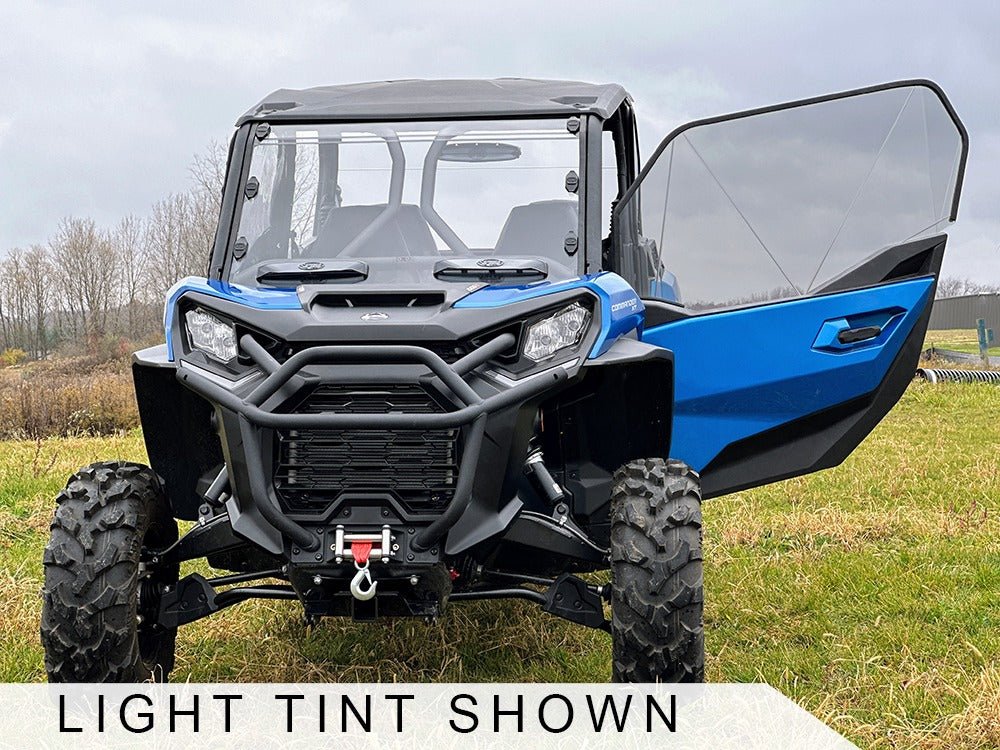 Spike Powersports Venting Polycarbonate Upper Doors Kit for Can-Am Commander