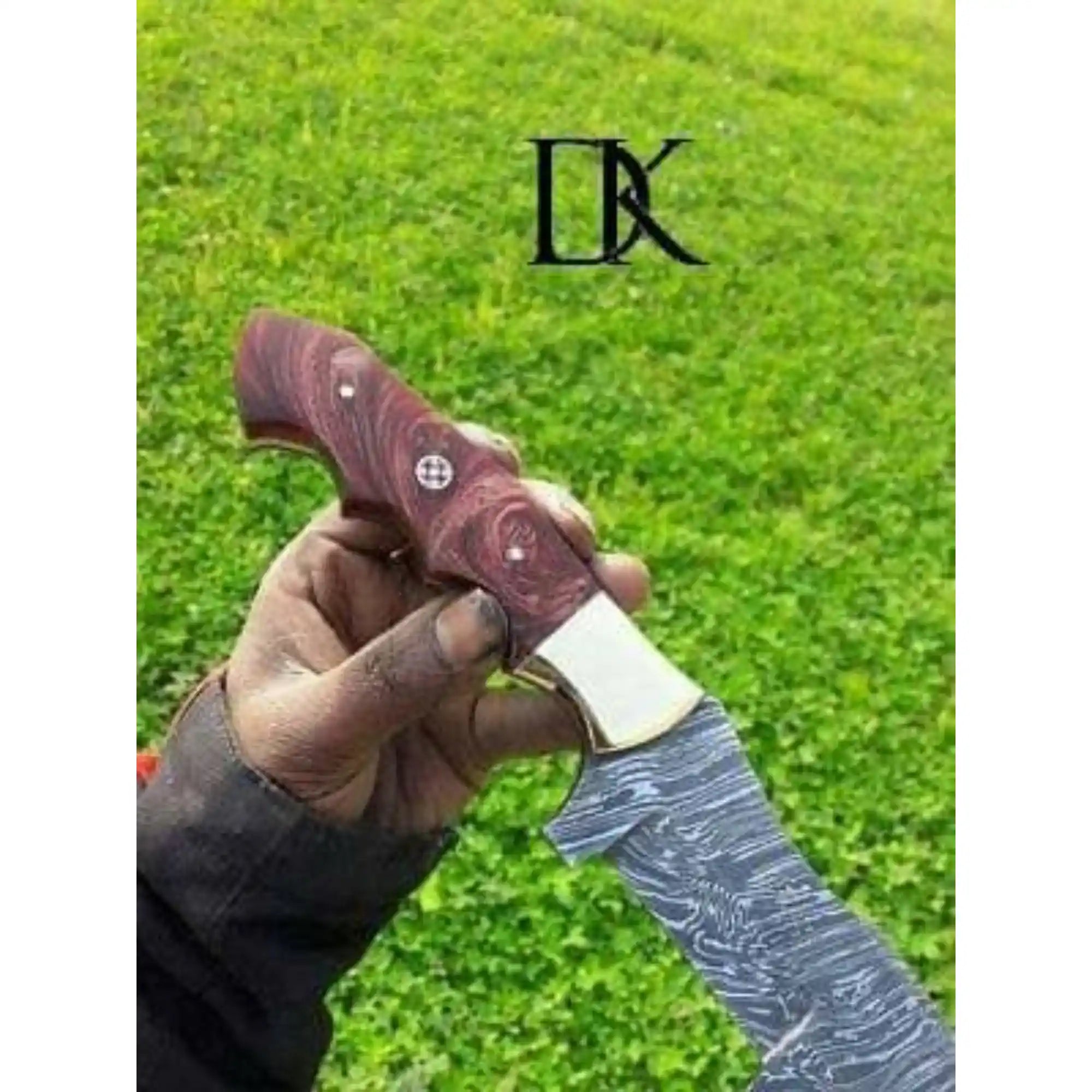 Custom Handmade Damascus Steel Tracker Knife / Hunting Knife DK-0129