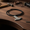 Custom Handmade Thor's Hammer  Damascus Steel Pendant  Locket Accessories/Perfect Gift
