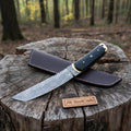 Custom tactical Tanto knife, damascus knife, Tanto