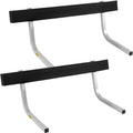 Boat Trailer Guide-ons, 2PCS Rustproof Steel Trailer Guide ons, Trailer Guides with Carpet-Padded Boards, Mounting Parts Included, for Ski Boat, Fishing Boat or Sailboat Trailer