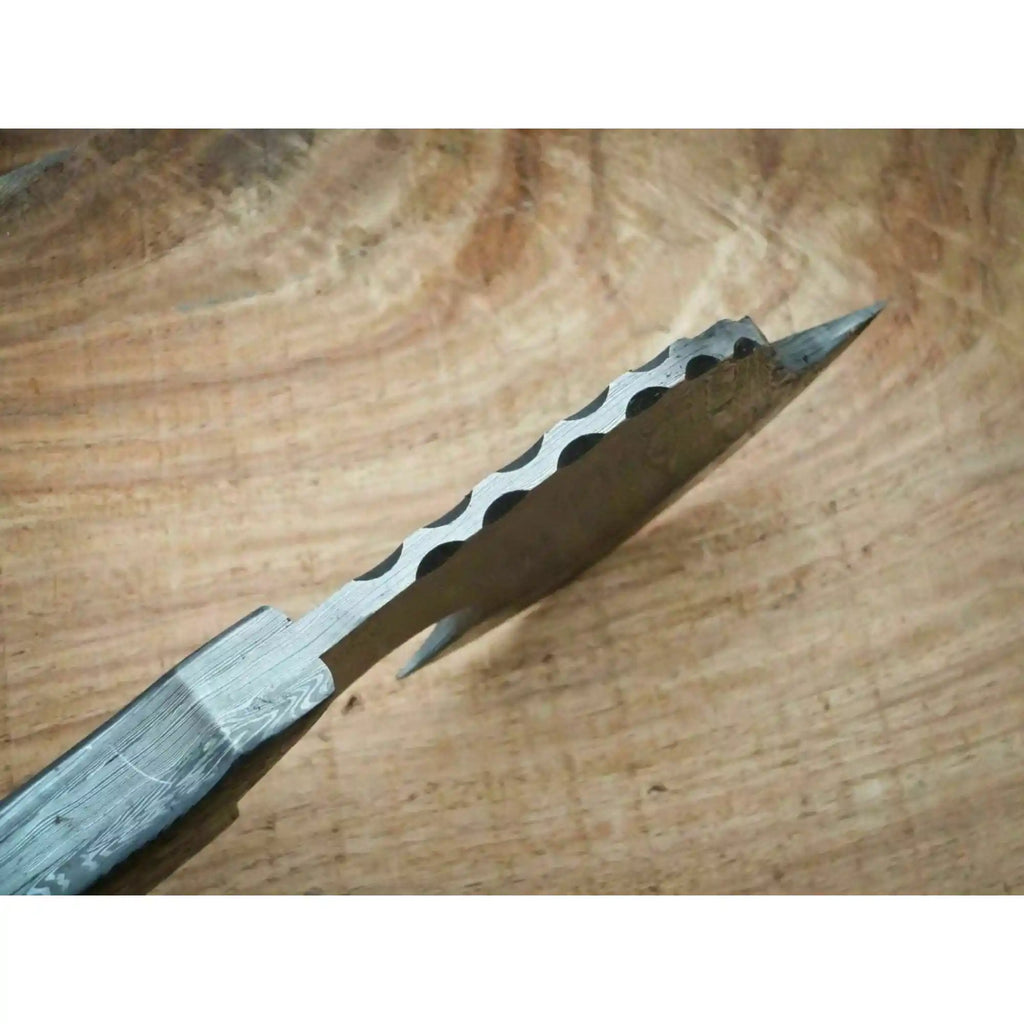 Damascus Steel Axe Viking Axe Hatchet Axe Bearded Axe Tomahawk