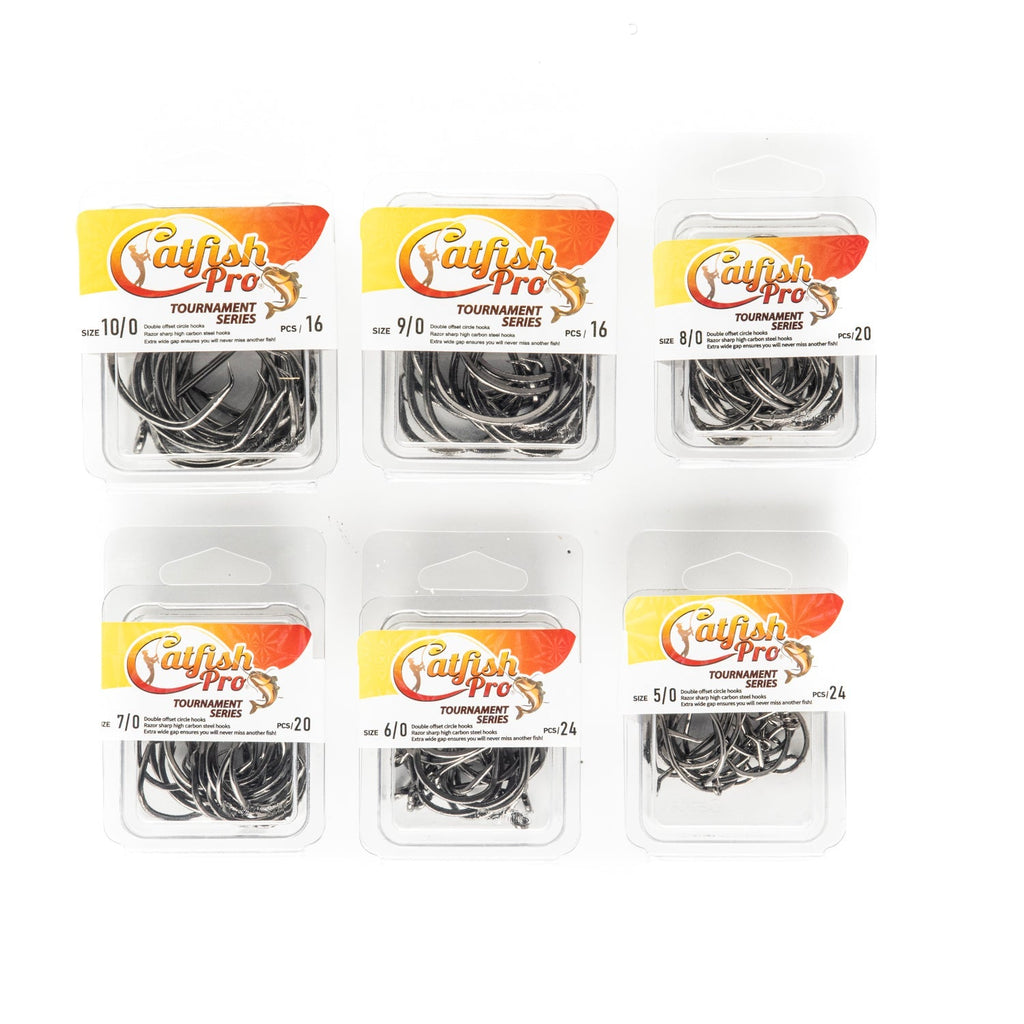 Double Offset Circle Hooks 8/0 - Value Pack