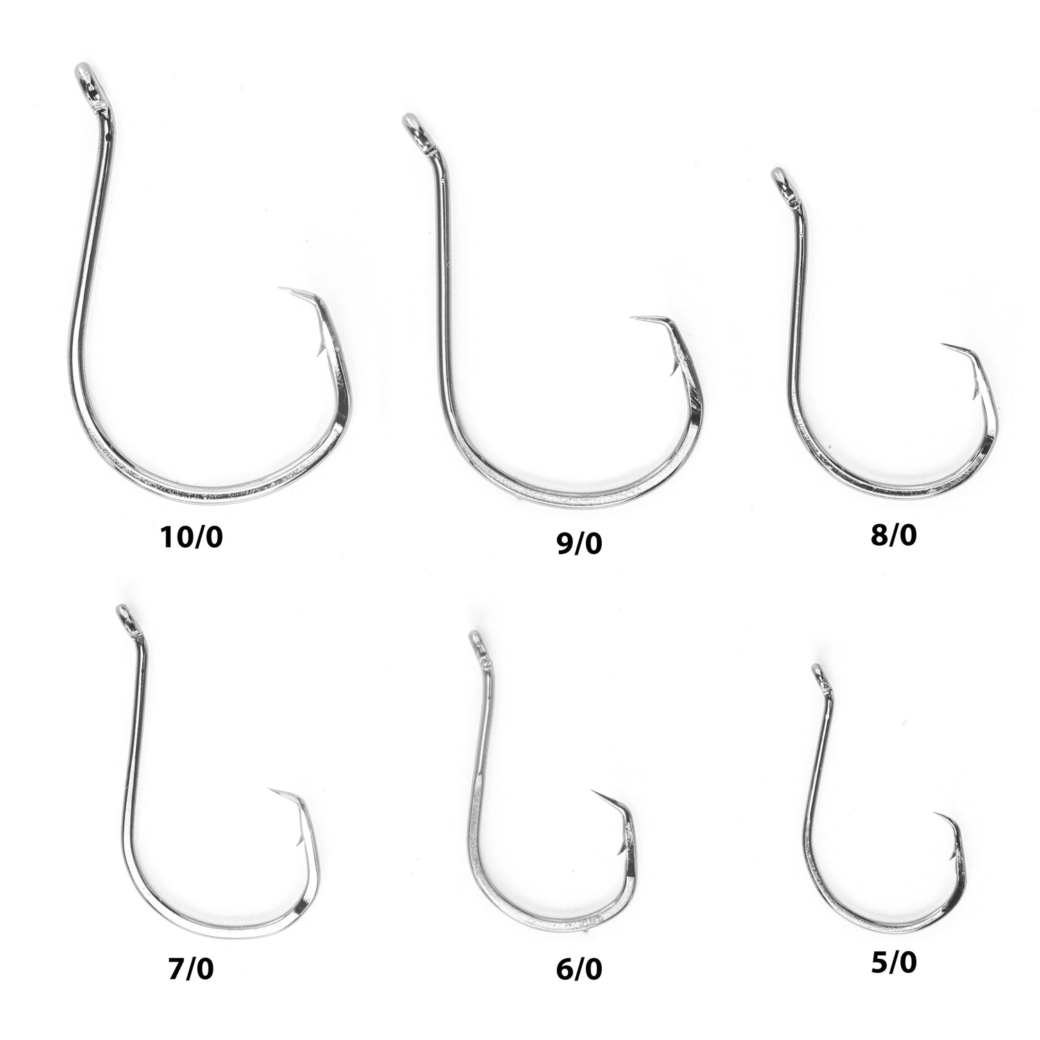 Double Offset Circle Hooks 7/0 - Value Pack