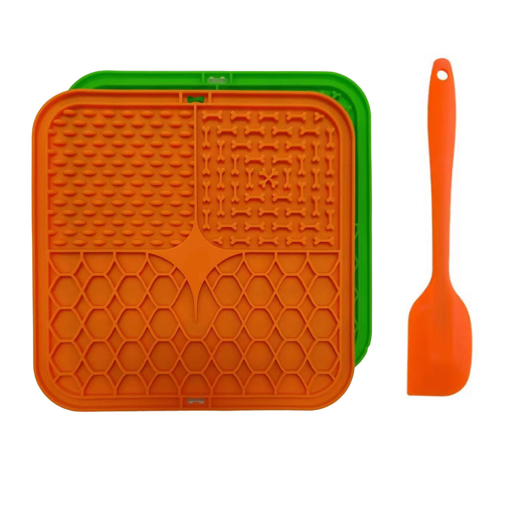 Silicone Pet Slow Food Tableware Bowl Suction Cup Dog Mat