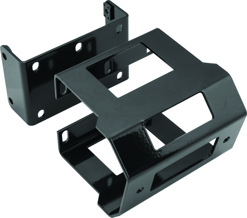 QuadBoss, QuadBoss Honda TRX420FA FourTrax Rancher 4x4 ATV Winch Mount – Heavy-Gauge Steel, Black Powder Coat