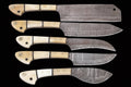 EST Custom Handmade Damascus Steel Beautiful 5Pcs. Kitch DK-0011