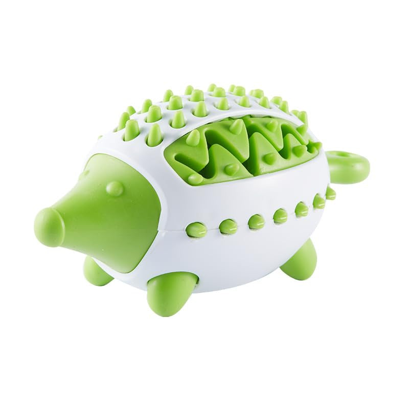 Dog Treat Interactive Chew Toy For Puppies Food-Leaking Design Teeth Grinding Cleaning Engaging Plaything For Dogs Encourages Healthy Eating And Weight Control
