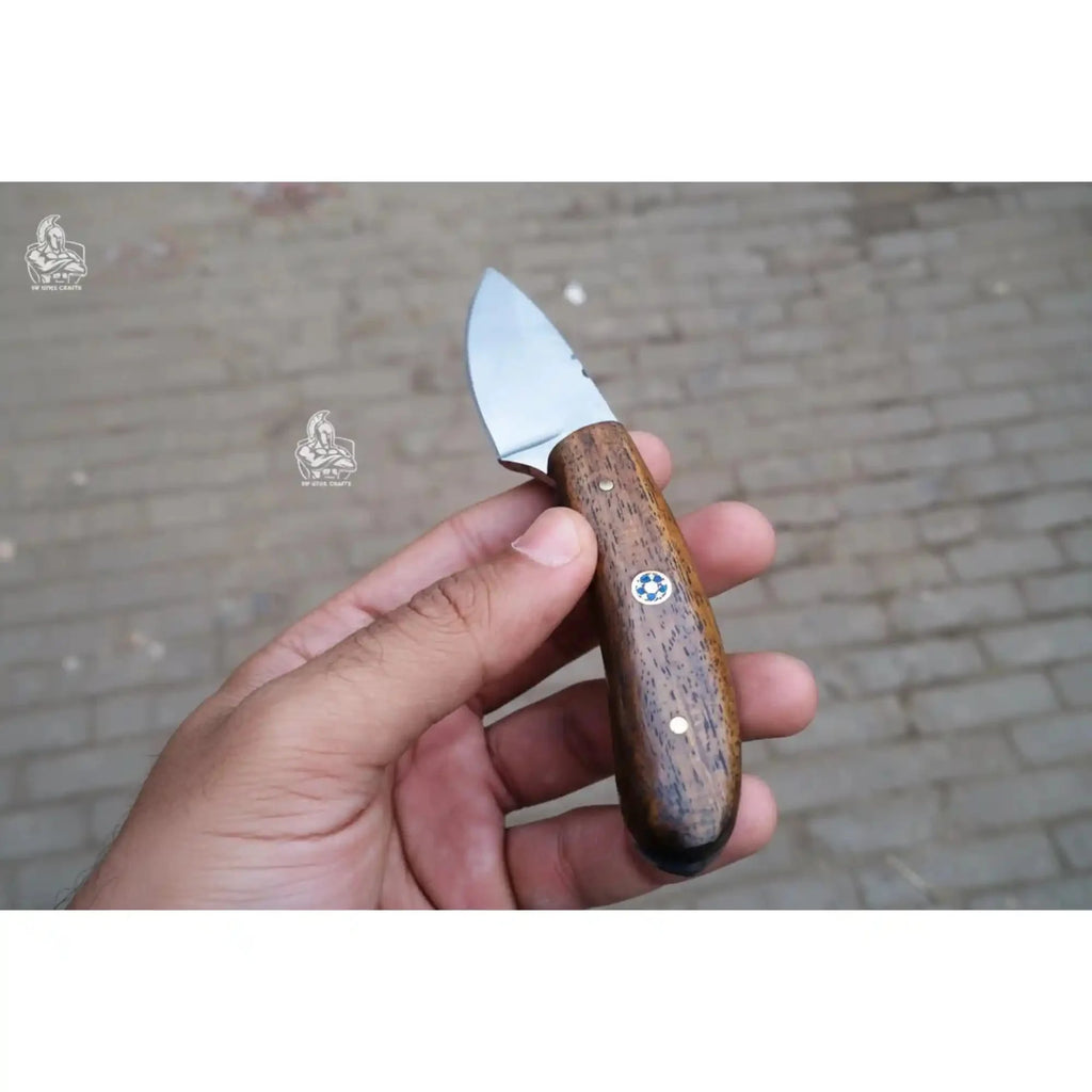 Handmade Skinner Knife Rosewood Handle Fixed Blade Hunting Knife