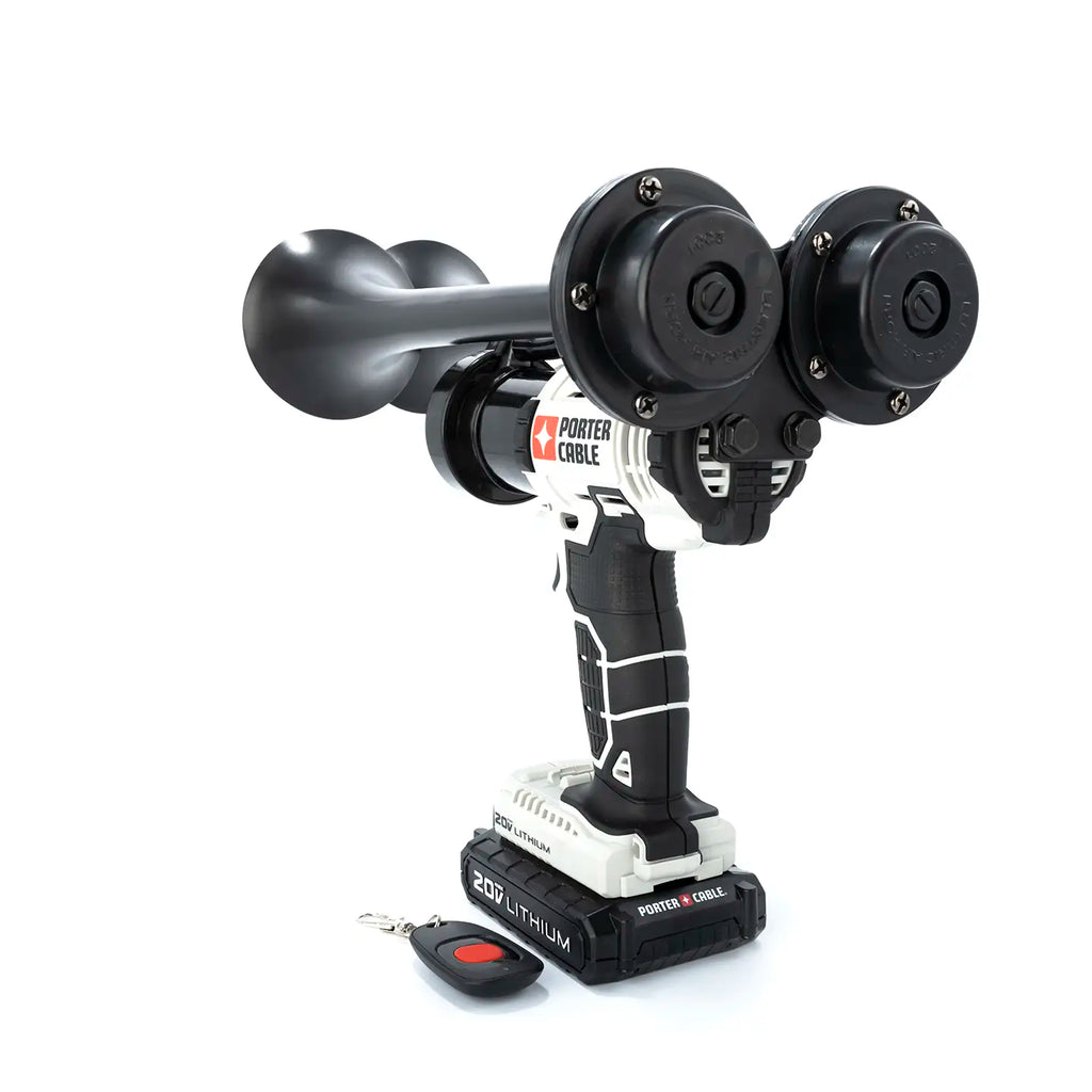 Train Horn for Porter Cable Batteries - Dual