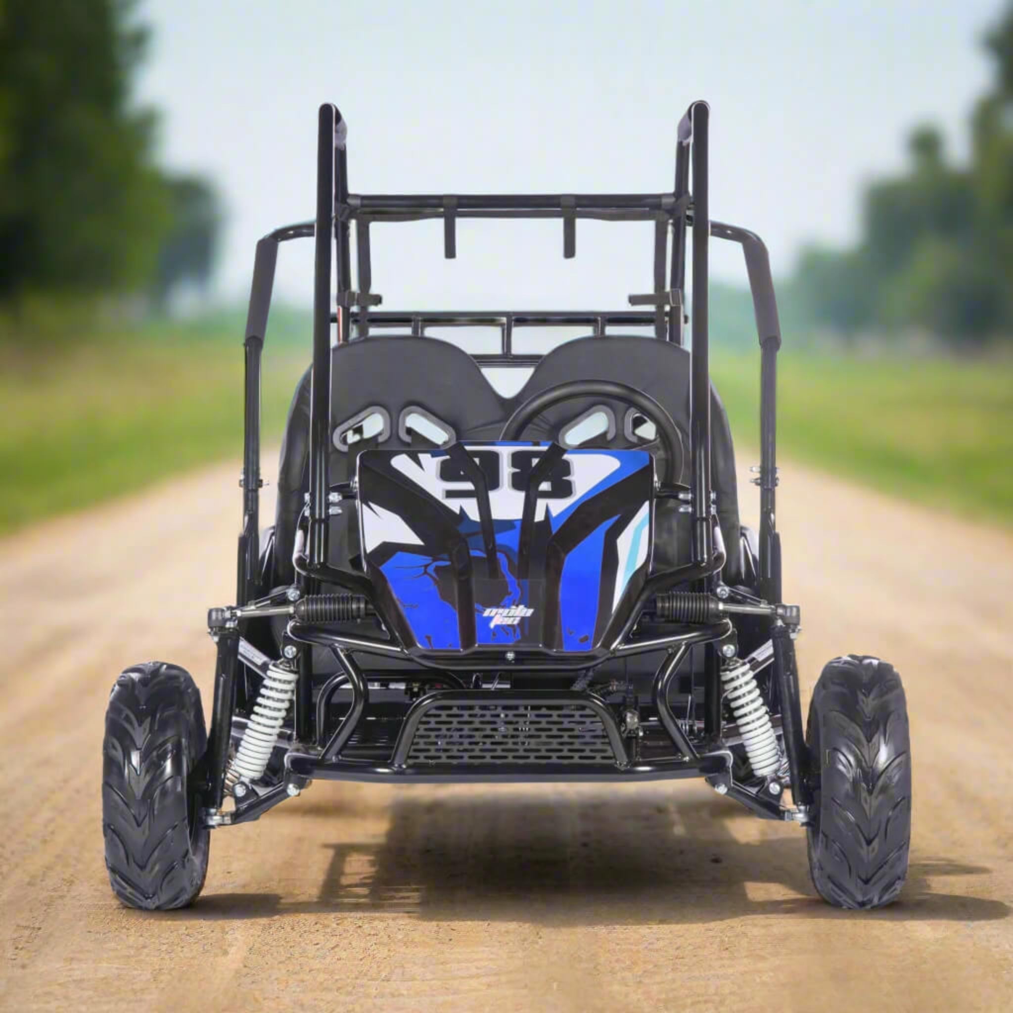 MotoTec Mud XL 212CC 2-Seat Go Kart With Full Suspension (SAK27195)
