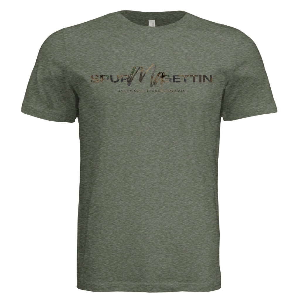 Forest Splash Burst Camo Turkey T-Shirt