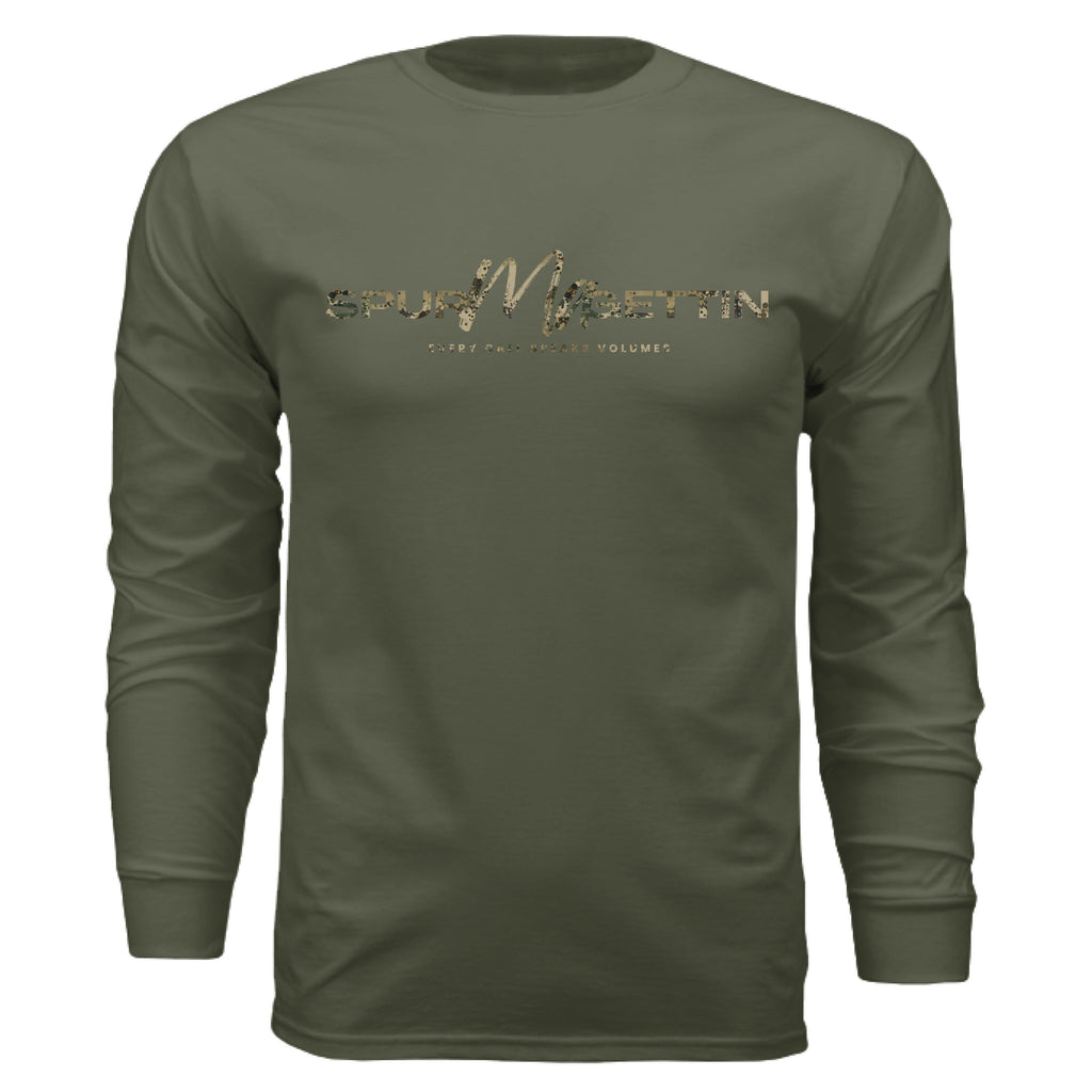 Upland Splash Burst Camo Pheasant Long Sleeve T-Shirt