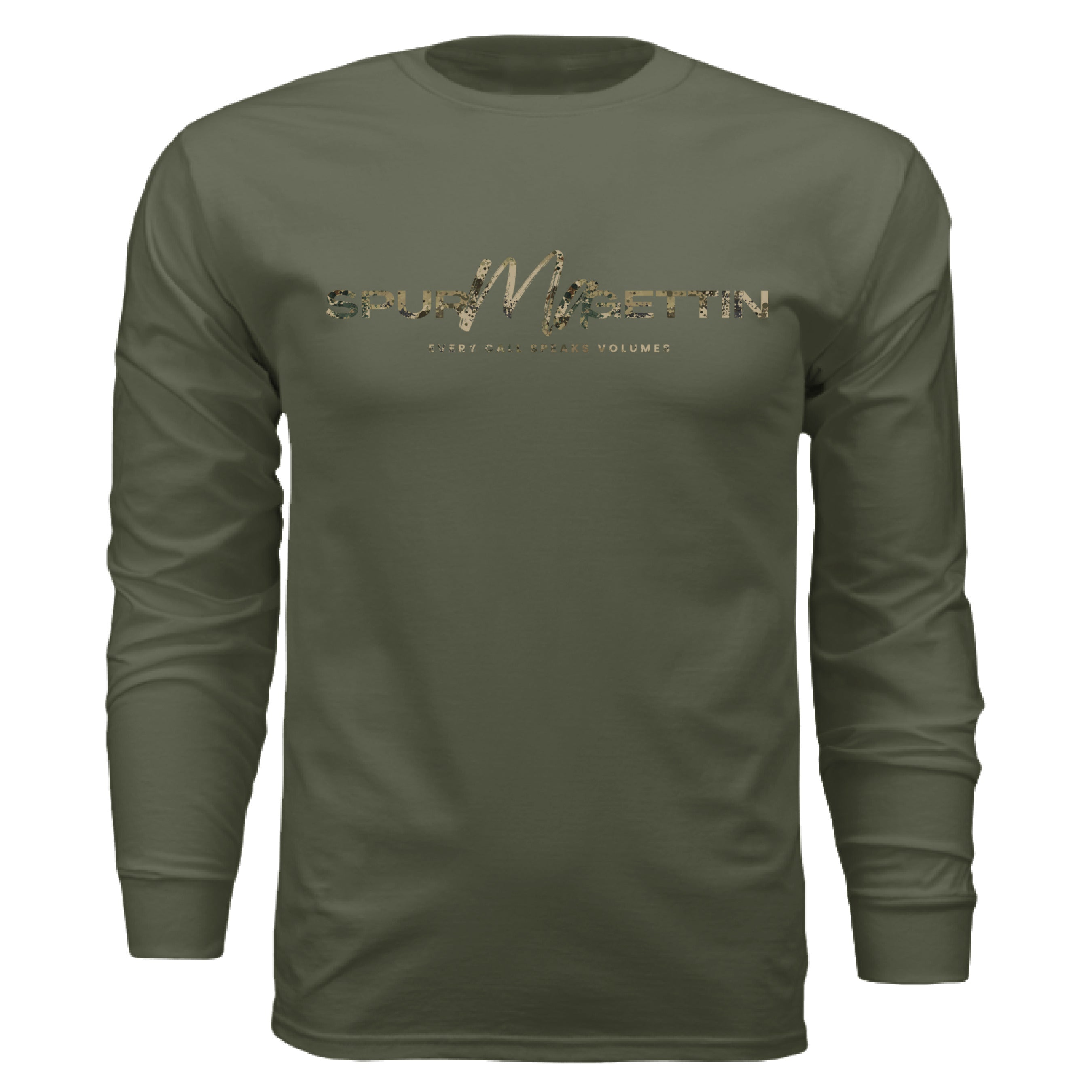 Upland Splash Burst Camo Pheasant Long Sleeve T-Shirt