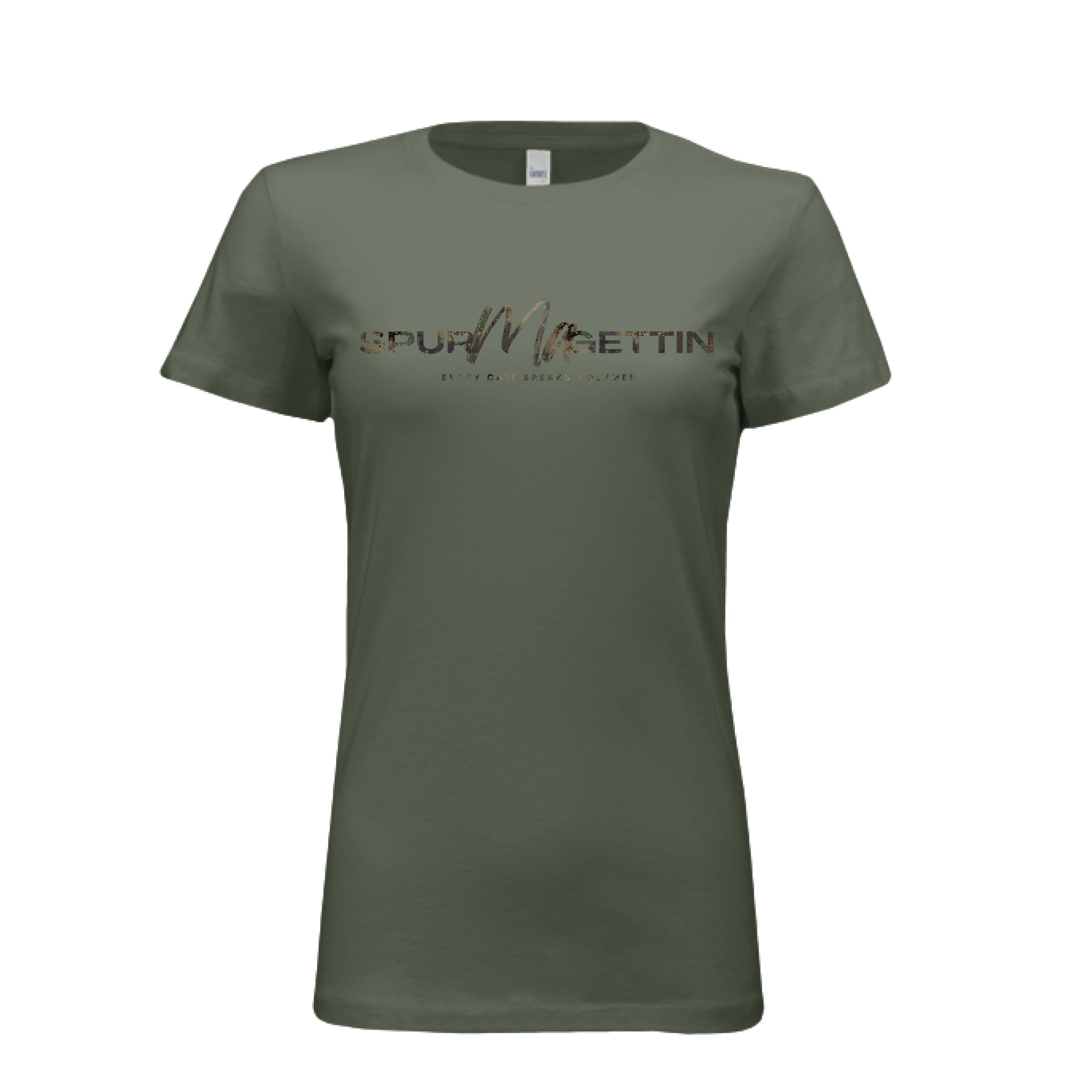 Women’s Forest Splash Burst Camo Turkey T-Shirt