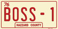 Boss 1 Novelty Sticker Decal